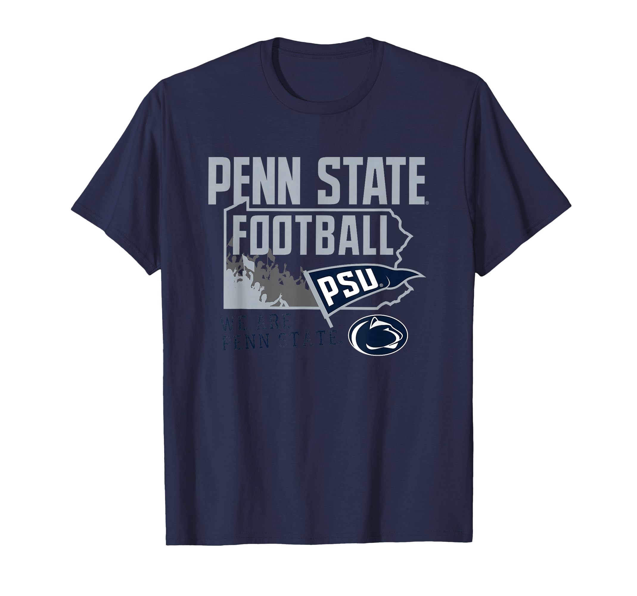Penn State Nittany Lions Football Stadium White T-Shirt