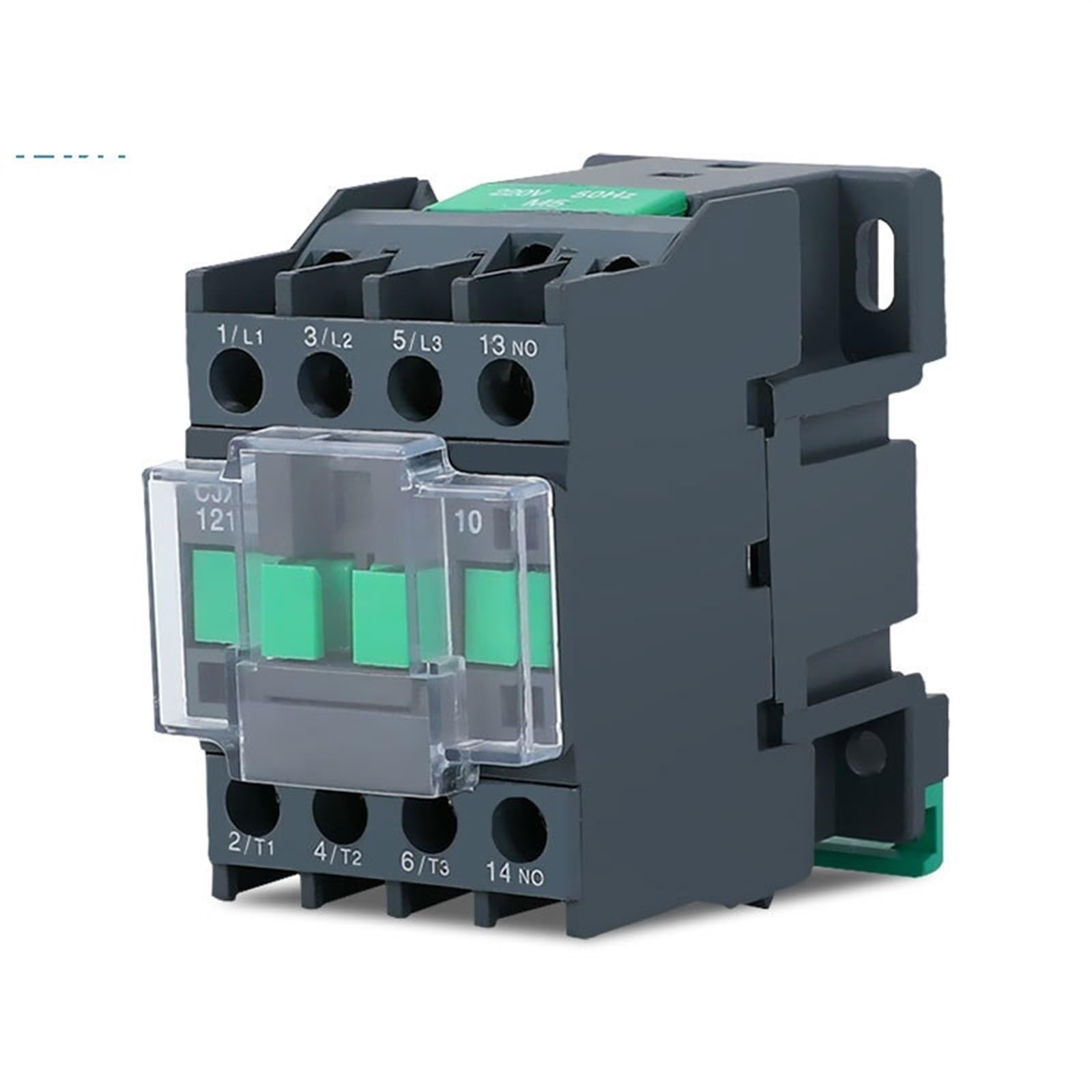 HUUOQIWY AC Contactor Cjx2-1210 1201 Three Phase 24V 36V 48V 110V 220V 380V 1Pcs(CJX2-1210 220V)
