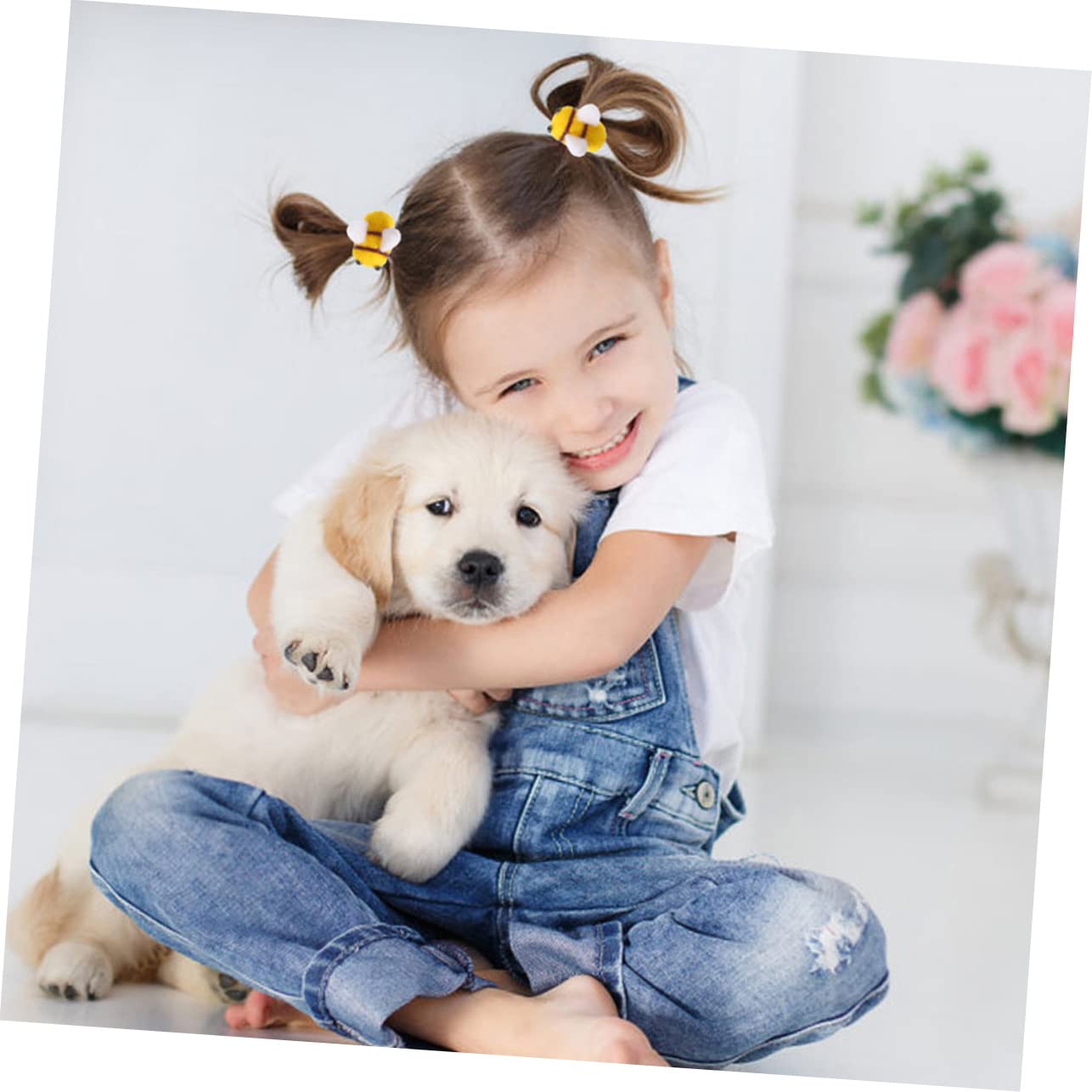 Gadpiparty 4 Set Decorazioni Lana per Costumi Api Fatte Mano per Creazioni Fai da Te Accessori per Decorazioni Artigianali per Sviluppare creatività E nei 15 Pezzi*4