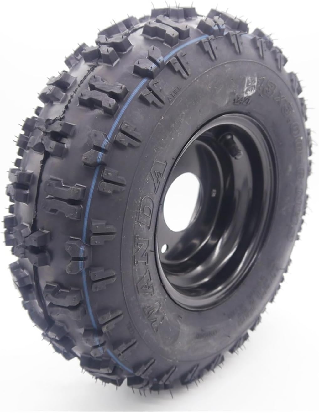 13X5.00-6 Off Road 6 Inch Tubeless Tire With Steel Rim Fit For 4 Racing Wheels Buggy Karting Beach Car ATV QUAD Parts
