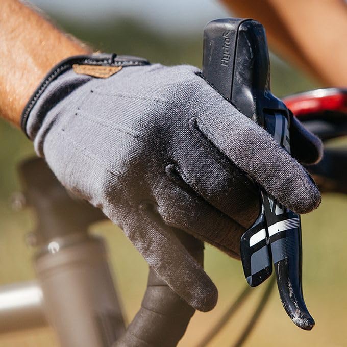 Gants Giro D'wool de vélo VTT longs noir taille S pour cyclisme automne - 2