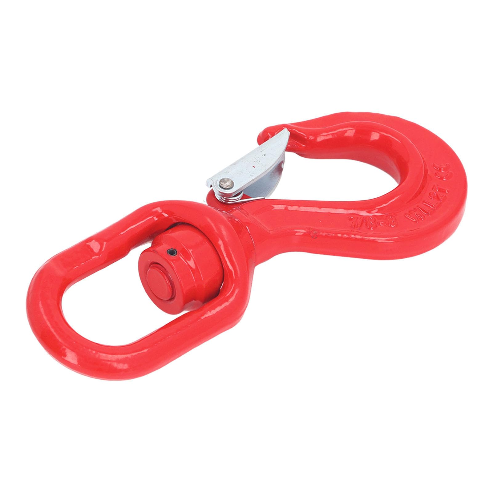 Hook, 2T Uniform Force Alloy Steel Spray Coating Lifting Hook, Load Capacity for Construction Site