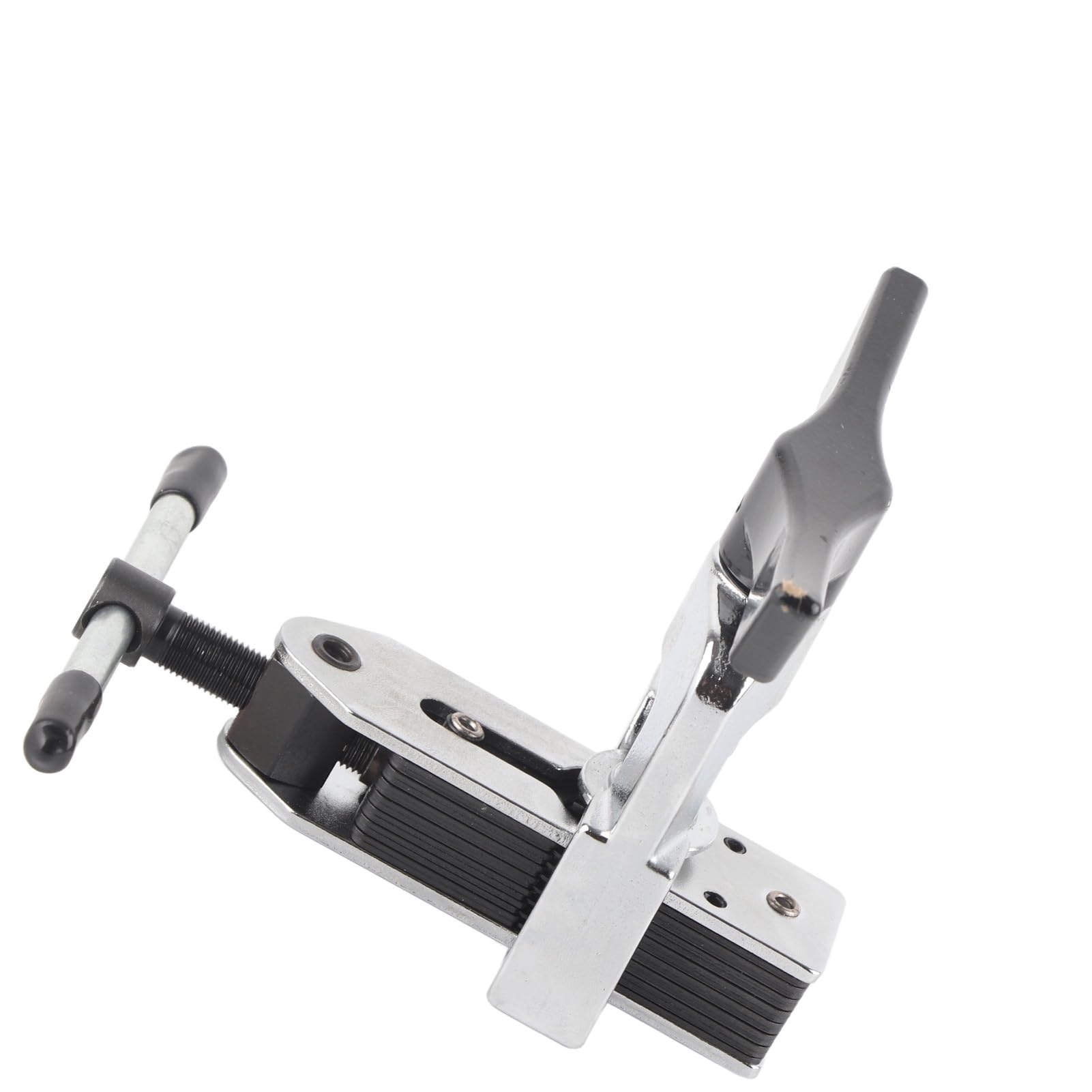 Kit profesional de herramientas para abocardar tubos de acero aleado, expansor y escariador de tubos de alta eficiencia para aires acondicionados y refrigeradores, color plata, juego de 2 piezas