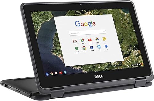 Chromebook 2021 Dell con pantalla táctil convertible 2 en 1 de 116 pulgadas procesador Intel Celeron de hasta 248 GHz 4 GB Ram 16 GB SSD HDMI Chrome