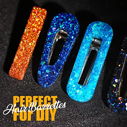 50 Pcs Metal Hair Clips, Leobro Alligator Hair Clips, Hair Barrettes For Women, Clips For Hair, Hair Clips For Women, Girl, Hair Pins, Clips For Diy Hair Bow, Crafts, Silver #TOP2