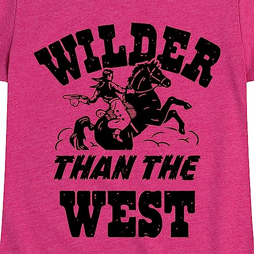 Instant Message - Wilder Than The West - Toddler & Youth Girls Short Sleeve Graphic T-Shirt3