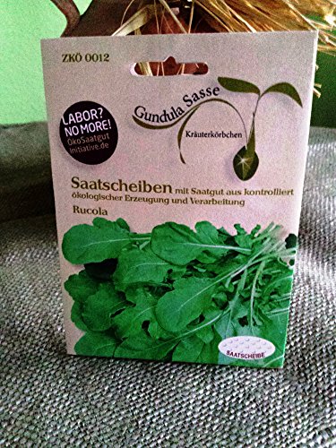 Preisvergleich Produktbild Rucola Bio, Saatscheiben