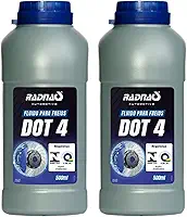 Kit 2 Fluído Óleo De Freio Dot 4 500ml