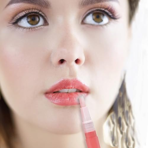 Miniatura 4 de BlingKingdom 6 bolígrafos vacíos de aceite para cutículas de 0.11 onzas líquidas con 3 pipetas transparentes para aceite de uñas con punta de