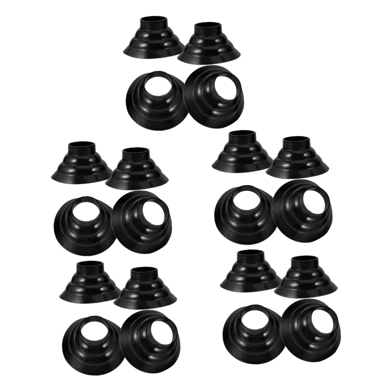 TOVINANNA Sets Walking Stick Tip Replacement Trekking Pole Accessories Non-Slip Cane Tips for Hiking Poles Pcs