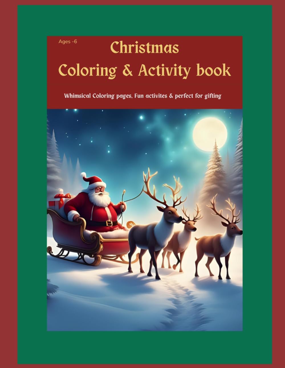 Christmas Coloring & Activity Book