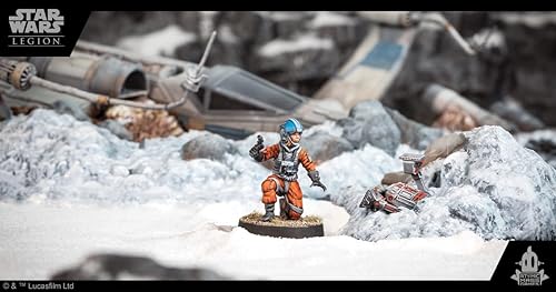 Miniatura 6 de Star Wars: Legion Crashed X-Wing Battlefield Expansion - Mejora tu campo de batalla. Juego de estrategia de miniaturas de mesa para niños y adultos,