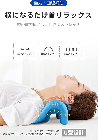 Mkicesky 頸部リラックスまくらの商品画像