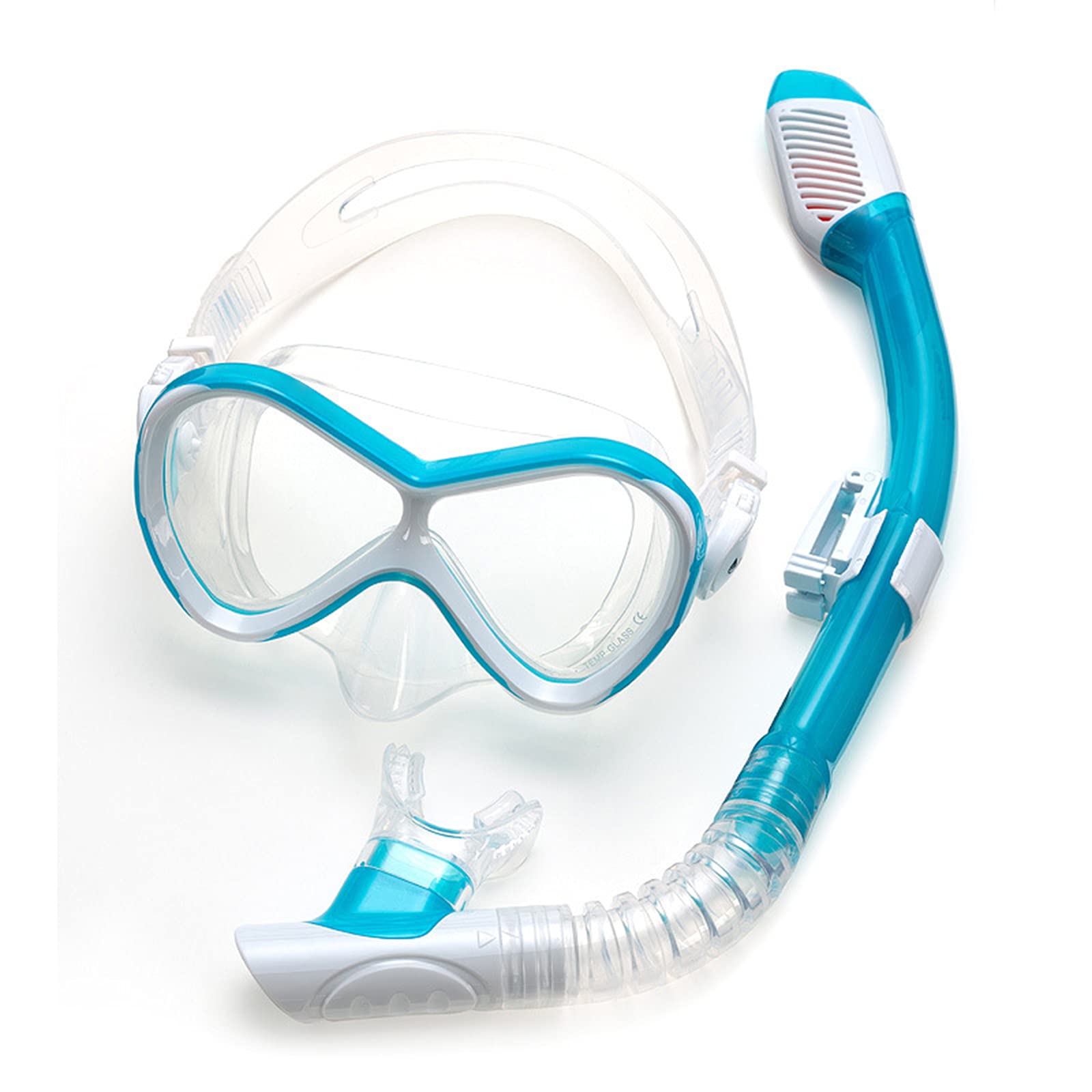 Juego de máscara de Buceo para niños, Equipo de Snorkel Profesional, Gafas antivaho con Tubo de Gafas de Snorkel para niños de 4 a 12 años Máscara de natación