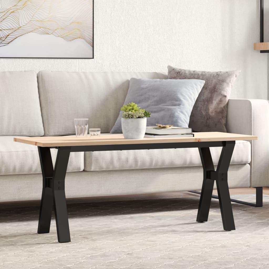 Table basse avec structure en Y : fini les meubles bancals dans votre salon moderne