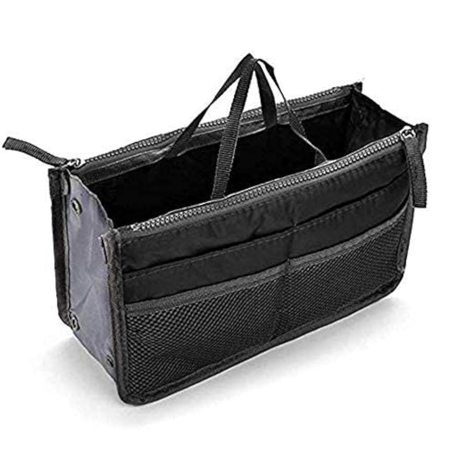 Brain FreezerBrain Freezer Handbag Organizer Multipocket 13 Compartment Organizer (Black) - Plastic