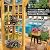EROMMY 11' x 13' Wood Gazebo, Outdoor Hardtop Gazebo Pavilion with Spruce Solid Wooden Frame, Double Roof Metal Canopy for Patio Backyard Deck Garden