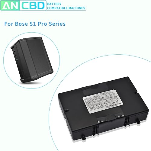 Miniatura 5 de 078592 789175 Reemplazo de batería para Bose S1 Pro 789175-0110 4INR1966-2 14.8V 81.4WH 5500mAh