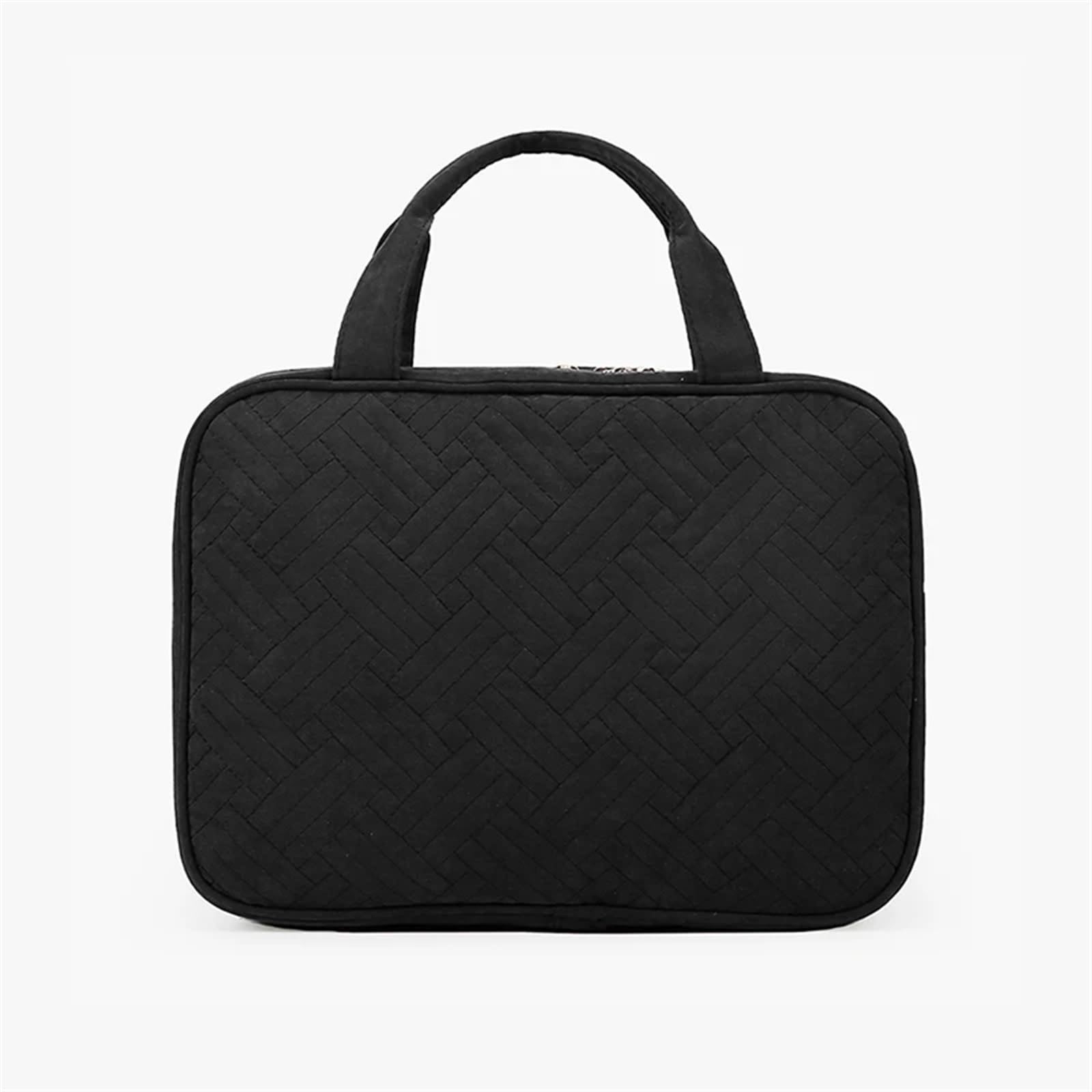 Neceser de Viaje Neceser de Maquillaje con Gancho for Colgar, Neceser Resistente al Agua, Organizador de Viaje for artículos de tocador organizadores de tamaño Completo(Yellow,M)