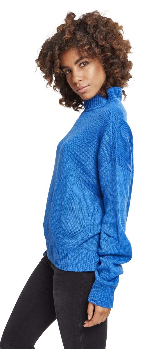 Urban Classics Bluza sportowa Kobiety Damska bluza oversize z turtleneck (1 w zestawie)