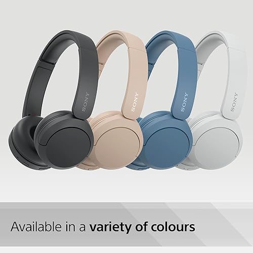Miniatura 25 de Sony WH-CH520 Compact Easy Carry Wireless Bluetooth On-Ear Auriculares con micrófono (negro) Azul,Blanco,Mate negro,Capuchino/beige