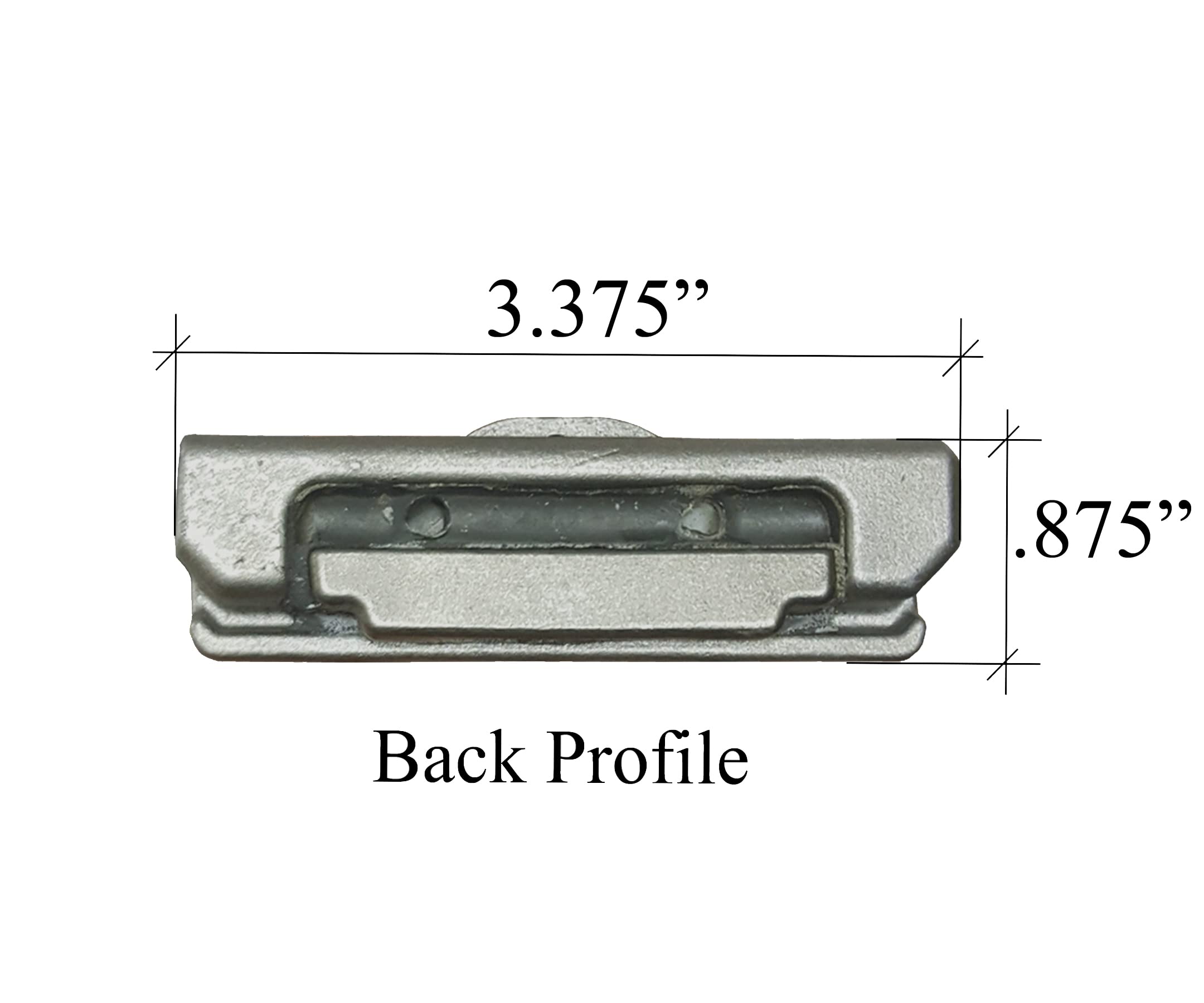 Weld-on Excavator Bucket Shank, Tooth, & Pin Combo - 5855