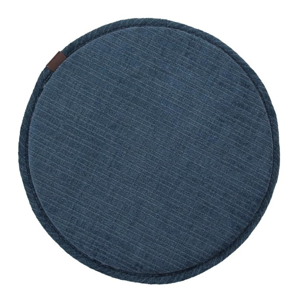 SVFOEBJM Chair Cushions for Dining Chairs 28cm/30cm/33cm/35cm/40cm/45cm Chair Pad Round Stool Cushion Non-Slip Round Seat Cushion with Ties