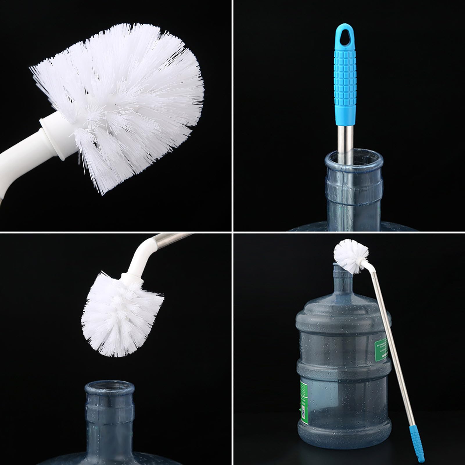 Cepillo para Botellas Agua 8x9x61cm con Mango Antideslizante