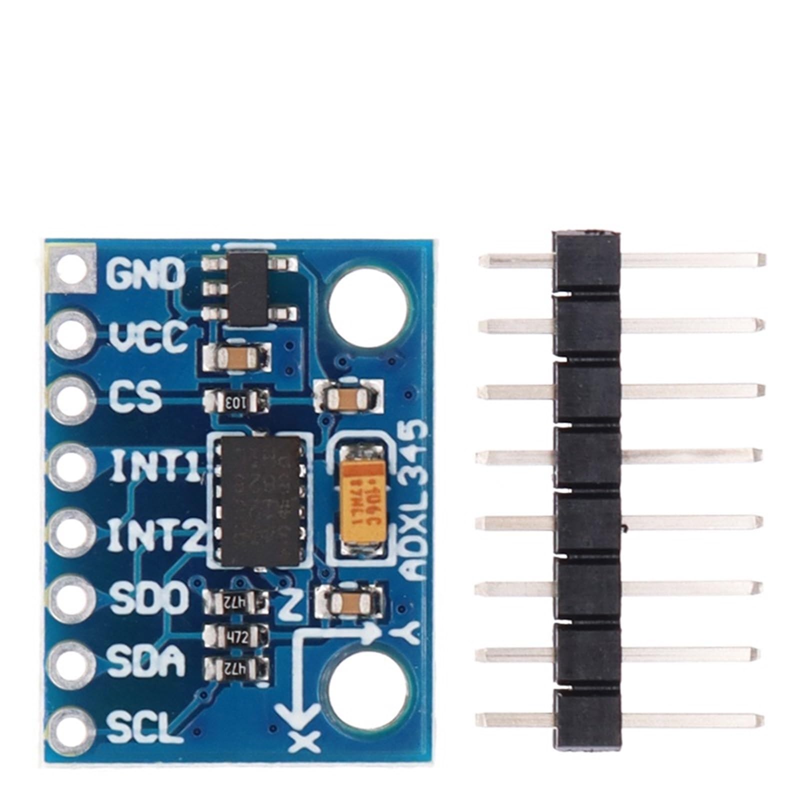 Capteur ADXL345 accéléromètre GY-291 inclinaison 3 axes SPI