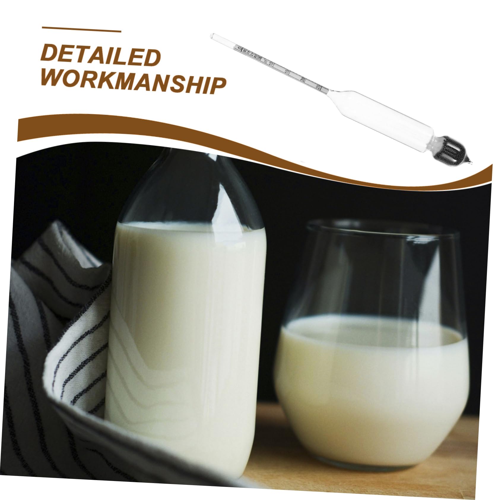 STOBAZA Professional Lactate Measurement Tool Milk Hydrometer for Precise Lactate Testing