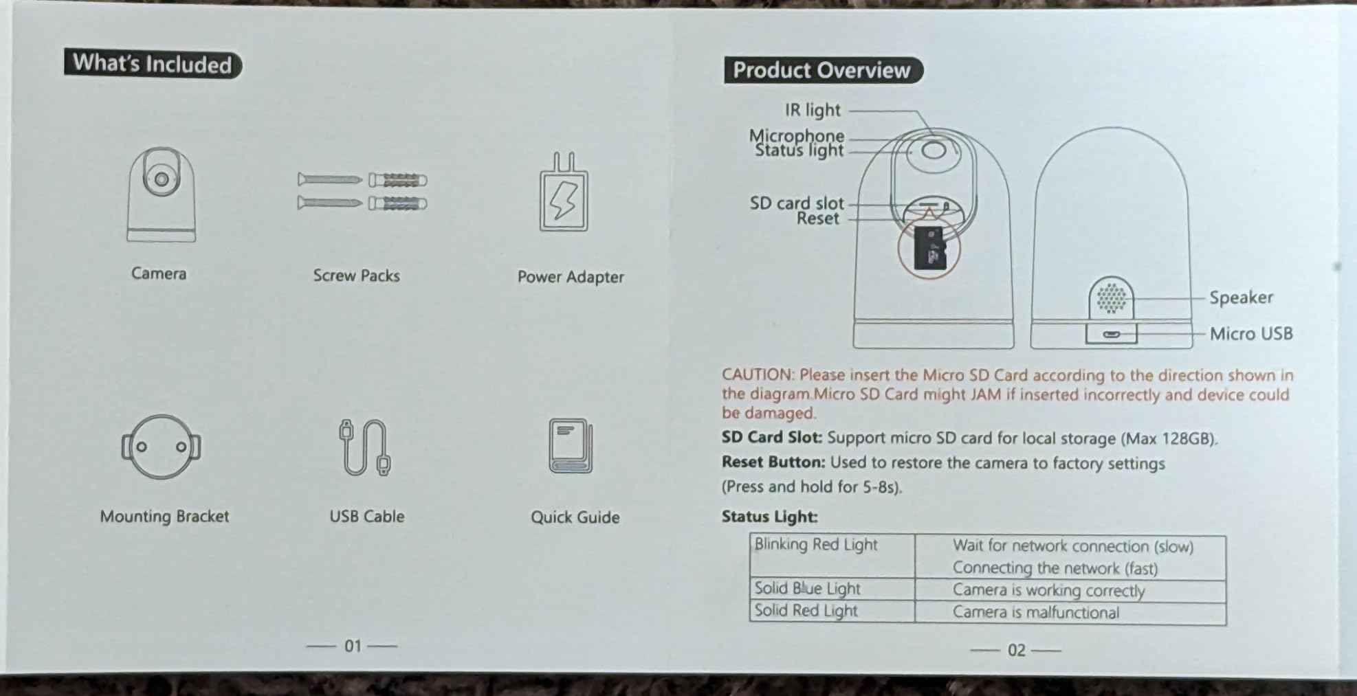 7/mo Finance WGV Security Camera 2K Cameras for Home Security with