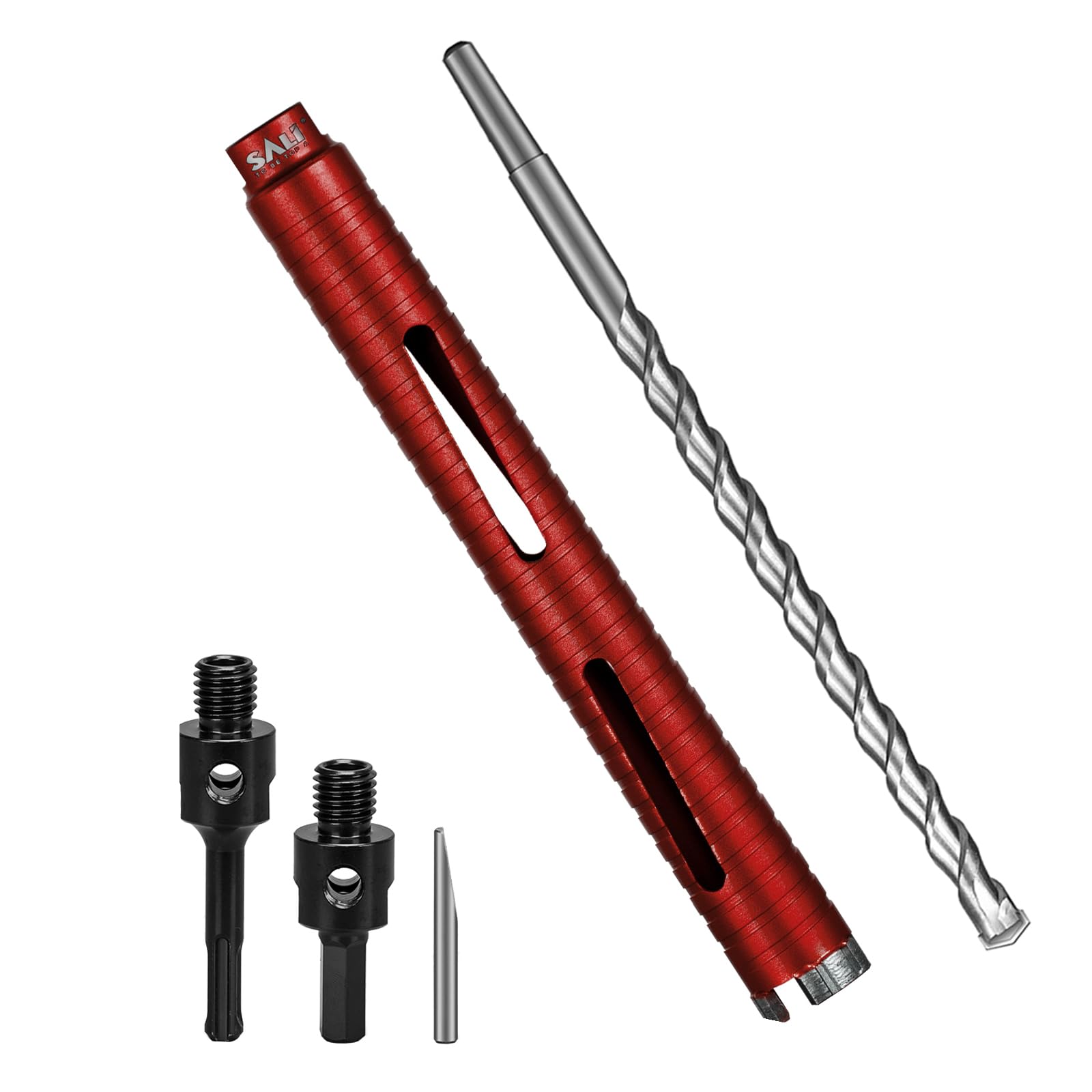 SALI Diamond Core Drill Bit - 2.5" for Concrete & Masonry -21 SALI Diamond Core Drill Bit - 2.5" for Concrete & Masonry -21