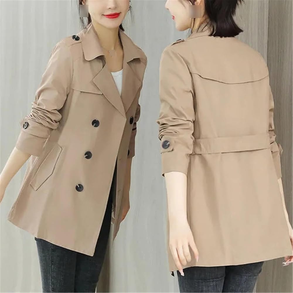Amazon.com: Womens Windbreaker Women Short Coat Waist Ladies