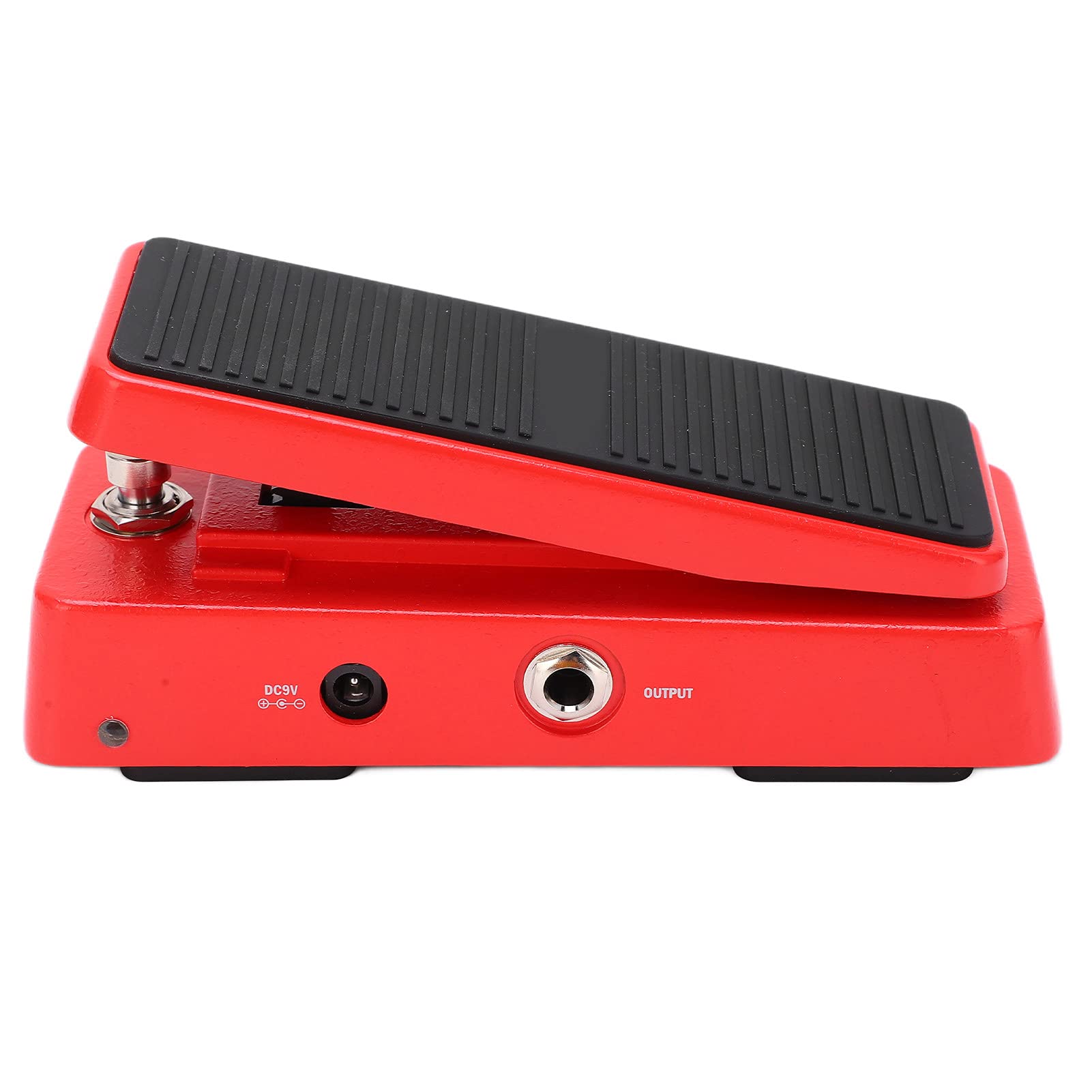 Bediffer Einstellbares WAH-Lautstärkepedal mit Hervorragendem Klang für Gitarreneffekt-Knopfsteuerung, Rot, 9 V (WAH-2 -Lautstärkepedal)