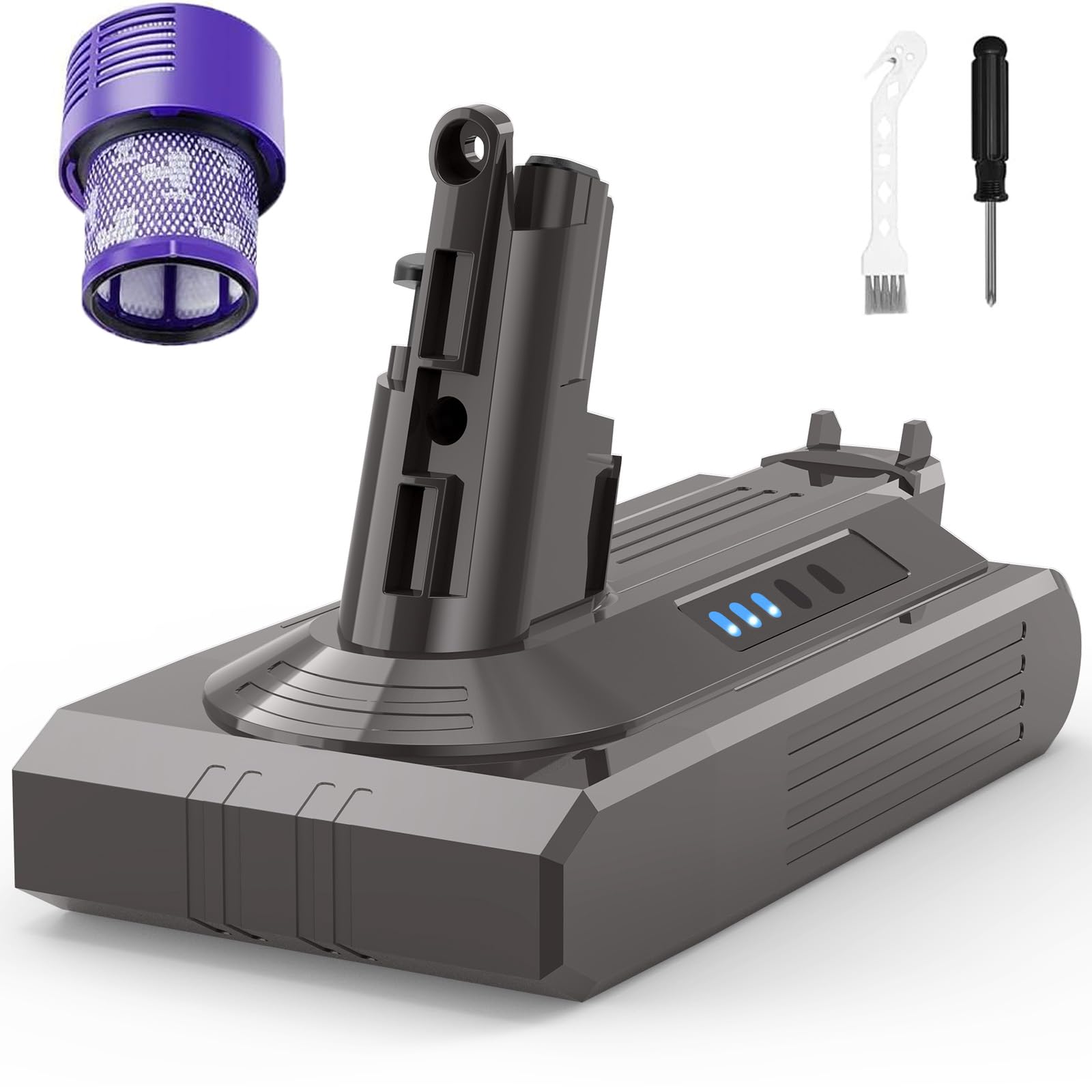 Amazon.co.jp: KEATFE 互換 ダイソンv10バッテリー 6000mAh 対応