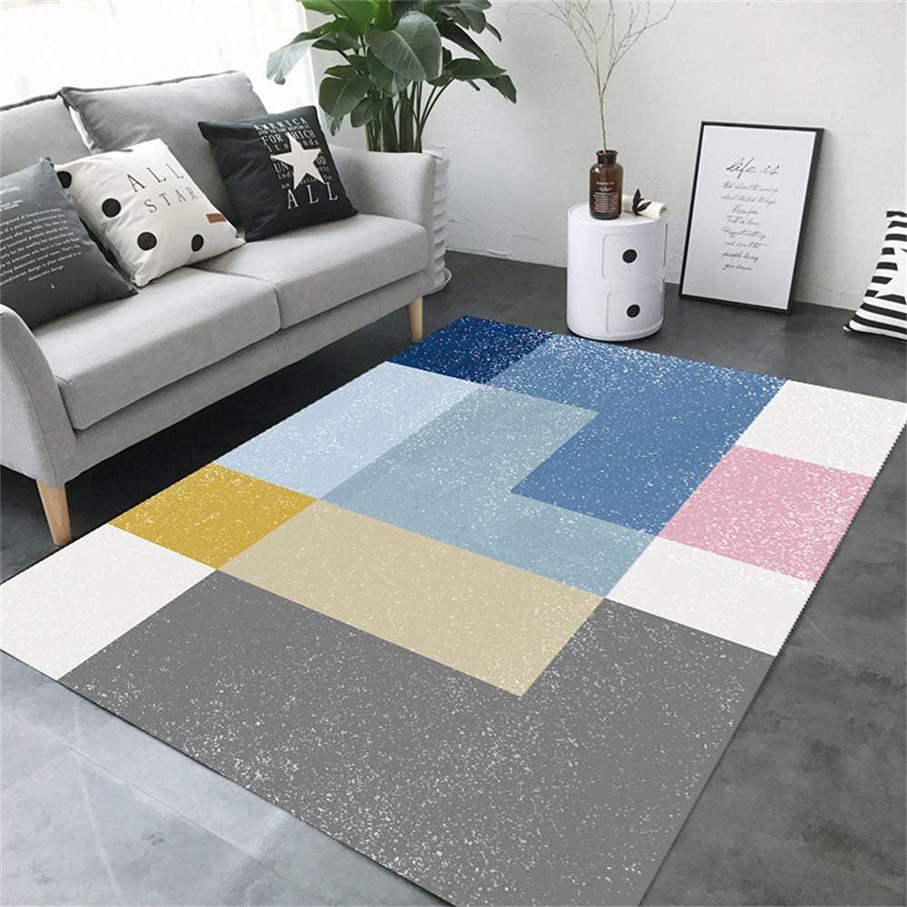 Tapis pas chers pour chambre d'enfant - Grand tapis jeu enfant lavable 100x200cm