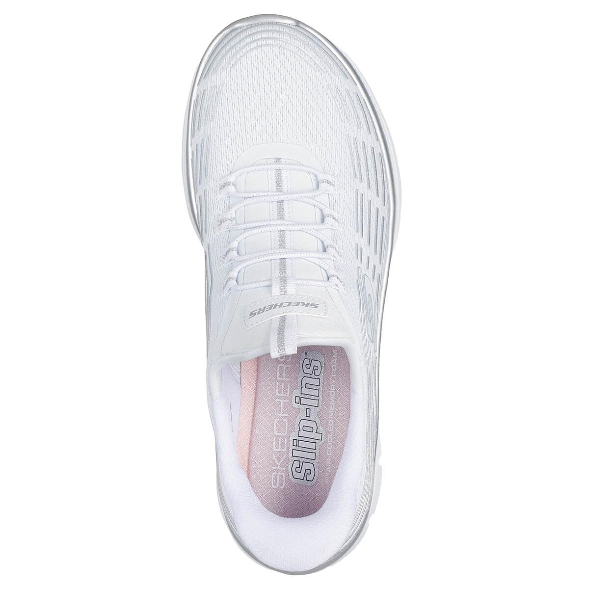 Skechers Mujer Summits Plus Soft Luster Slip-In Entrenador