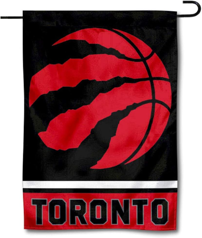 Amazon.com : WinCraft Toronto Raptors Double Sided Garden Flag : Sports ...