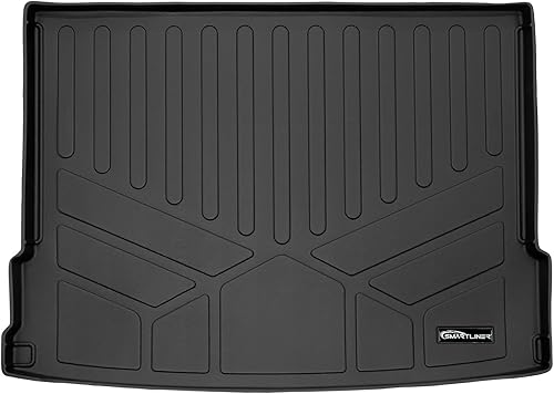 Miniatura 65 de SMARTLINER Alfombrillas de piso de 2 filas y forro de carga detrás de la tercera fila compatibles con Hyundai Palisade 2020-2025 Hyundai Elantra