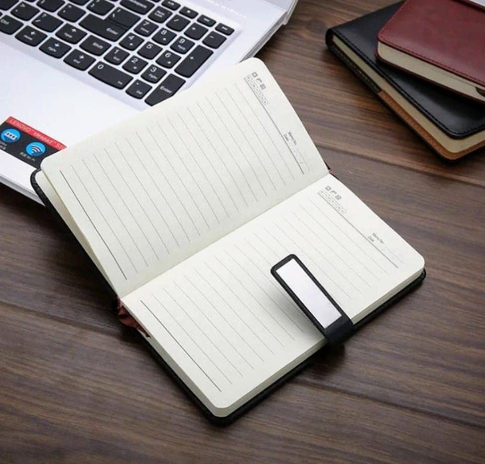 Image of 2 in 1 Corporate Gift Set with Journal Diary & Metal Pen | Men Gift Set Combo | Gifts for Men Birthday Special Unique | Birthday Gift for Boyfriend /Husband Special (Black)