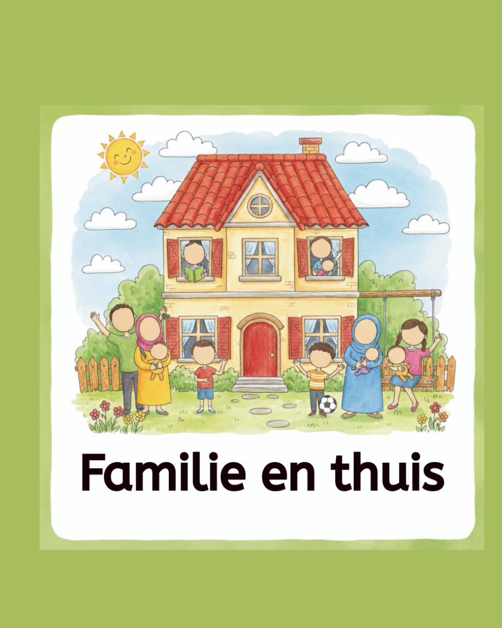 Nederlands-Darija prentenwoordenboek familie en Thuis: Een tweetalig prentenwoordenboek over familie en huis (Nederlands & Darija)