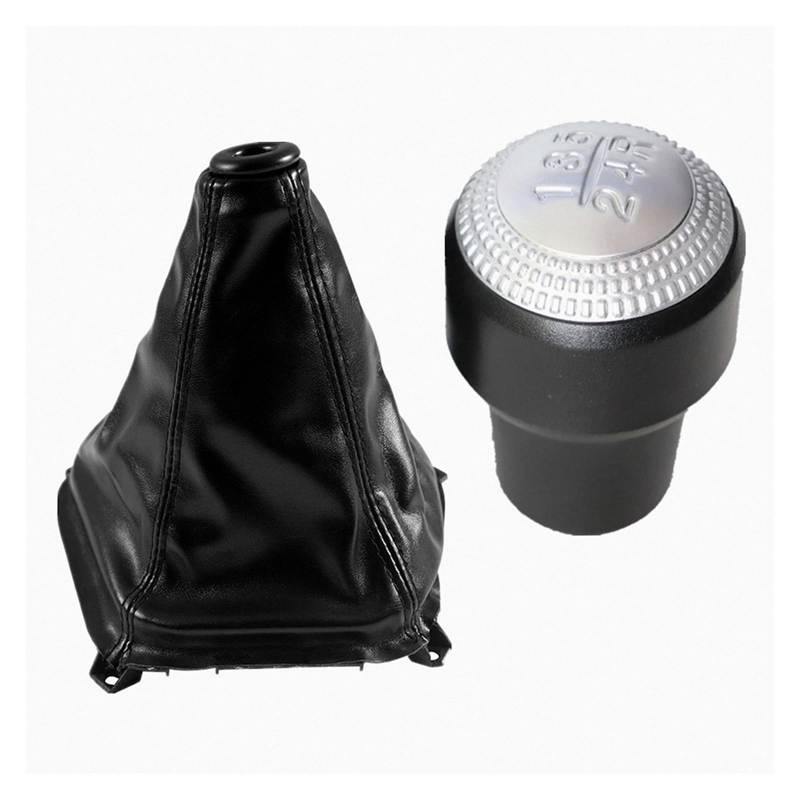 Kunyos 2Pcs Replacement Shift Lever Knob For Hyundai For Tucson For Ix35 2004-2009
