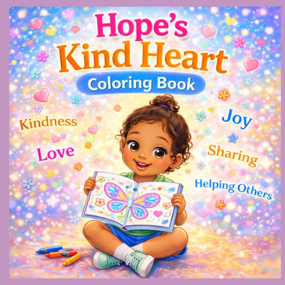 Hope's Kind Heart Coloring Book