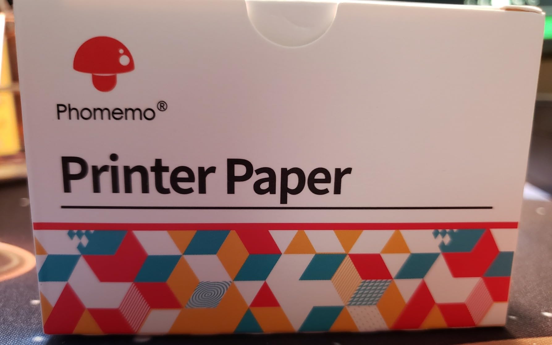 Phomemo 53mm 20-Year-Lasting Thermal Sticker with Strawberry Pattern