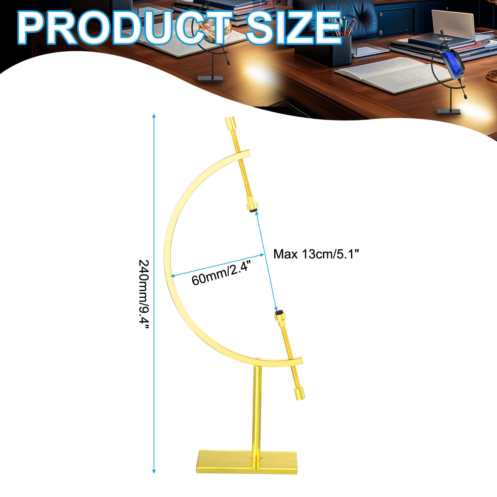 PATIKIL Metal Sphere Display Stand - Image 2