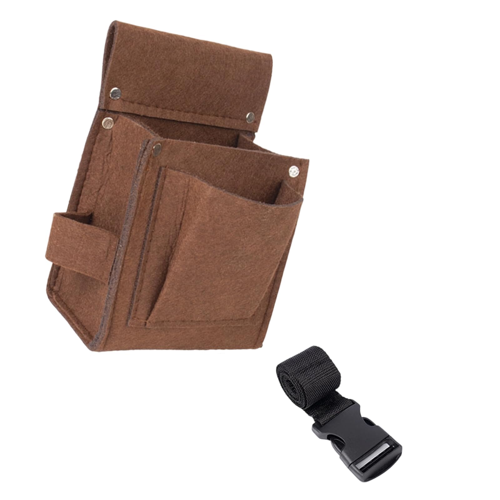 Mekalero C Maintenance Tool Organizer Pouch With Belt, Waist Worn Multi Pocket Storage For Installation And Home Repair Tasks Waist Tool Pouch Belt Organizer Multi Pocket Work Maintenance Arry Installation Home