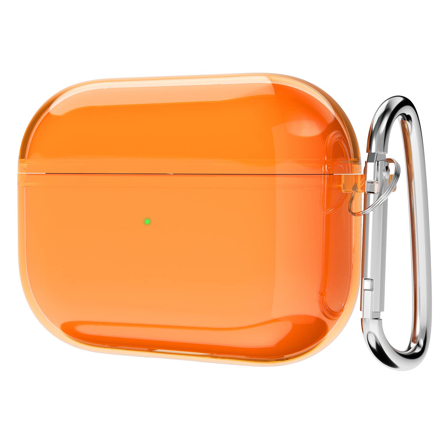 Svanove for Airpods 4 Case Clear Hard Plastic, Transparent Simple Cute Airpods 4th Generation Case with Keychain, Girly Y2k Aesthetic Trendy Airpods Cover Accessories for Women Girl, Pink — view 29