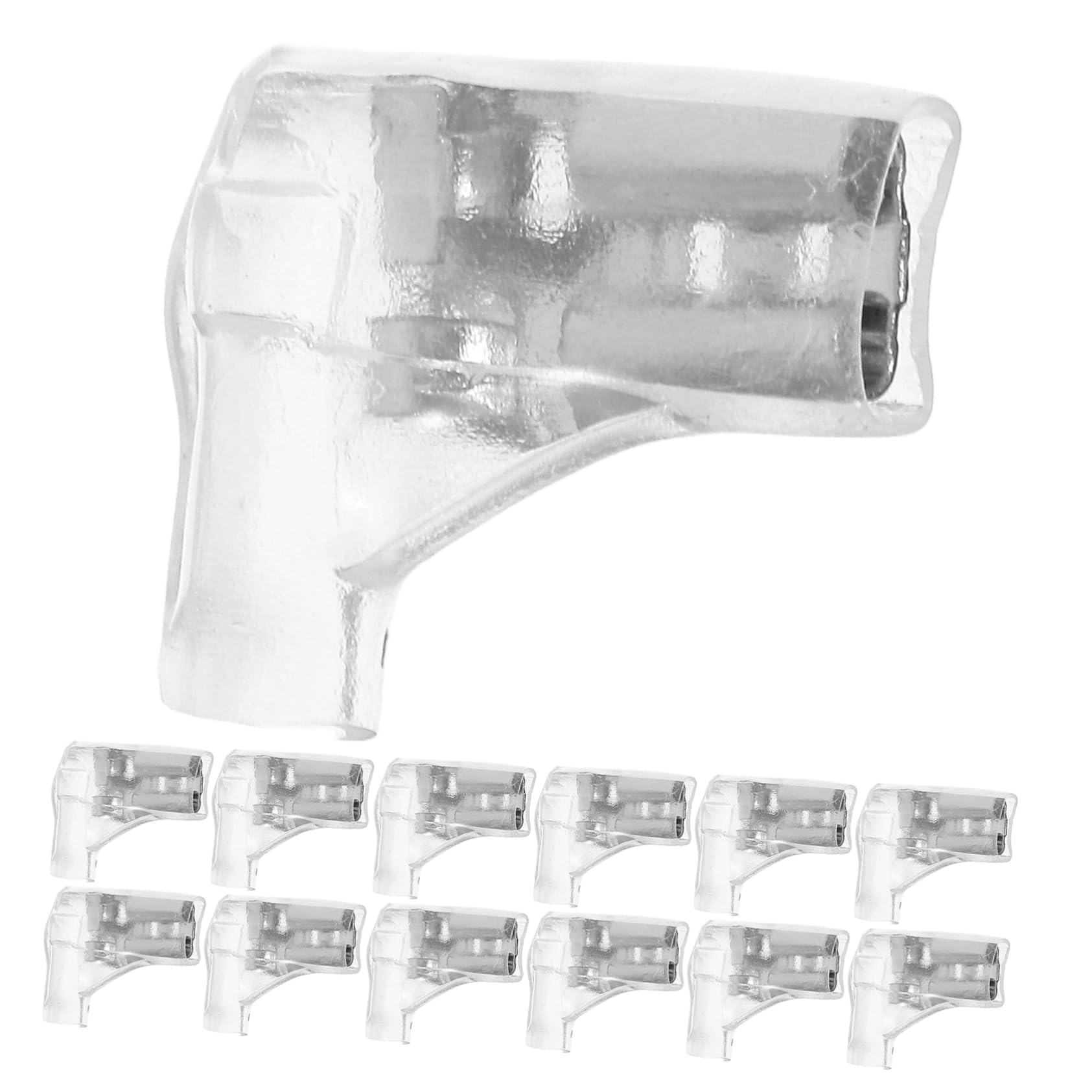 Unomor Quick Disconnect Wire Connectors 100 Pcs Chicken Foot Crimp Terminals Secure u Shape Crimp Connectors