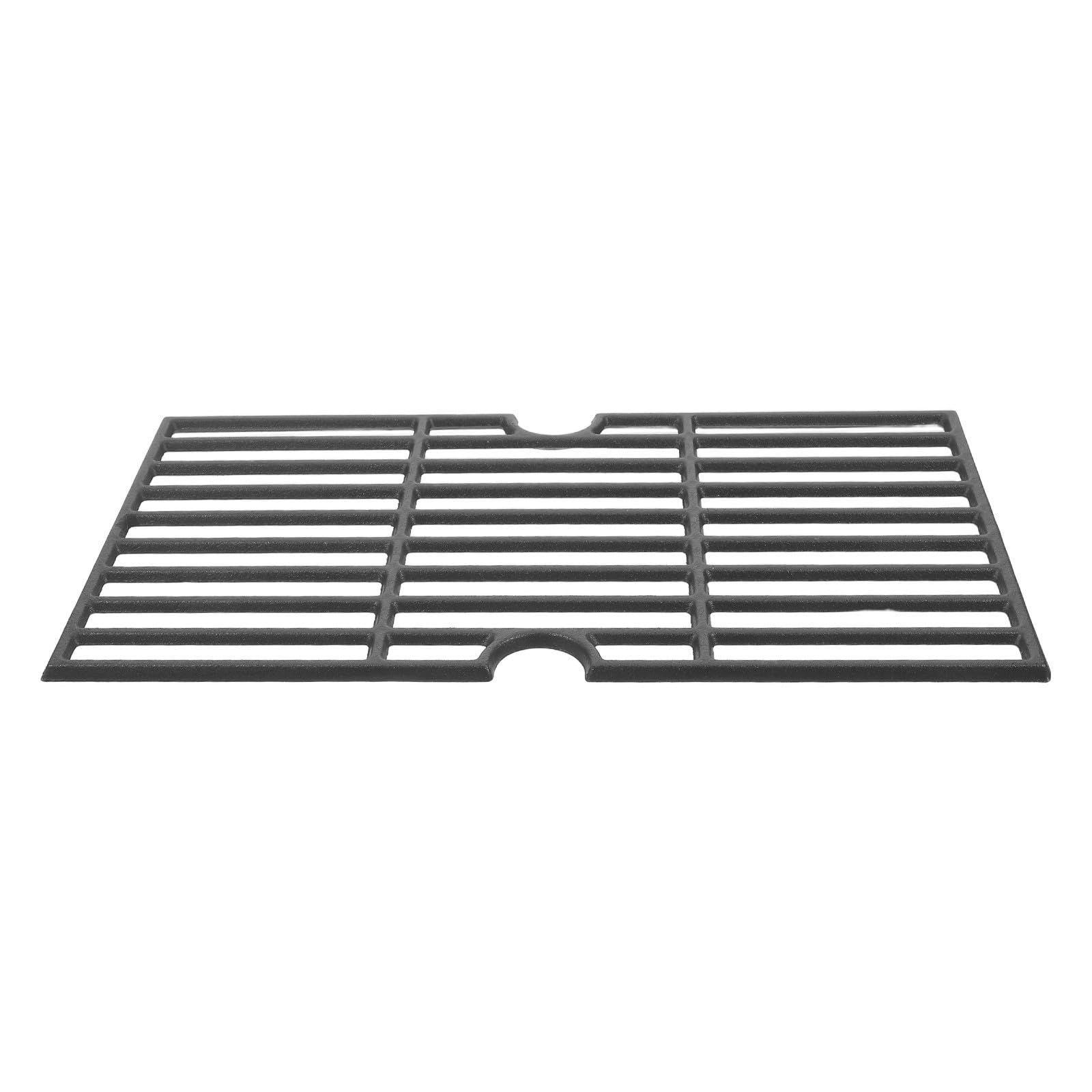 Gusseiserner Grillrost für Feuerstelle, Rechteckig, Schwarz, Robust