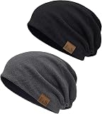 iParaAiluRy Slouch Beanie Mütze Herren für Winter Herbst - Warme Wintermütze Damen aus atmungsaktivem, feinem und leichten